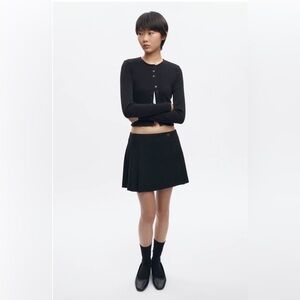 KOTN Black A-Line Mini Skirt Size 8